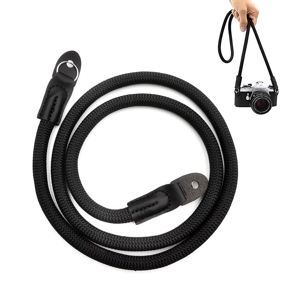 Camera Shoulder Neck Strap for Sony Canon Nikon DSLR and Mirrorless Cameras-Black