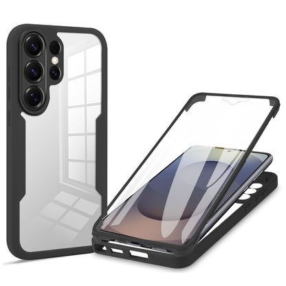 Full-Cover Protective Case Compatible With Samsung S26 Series Phones-Black