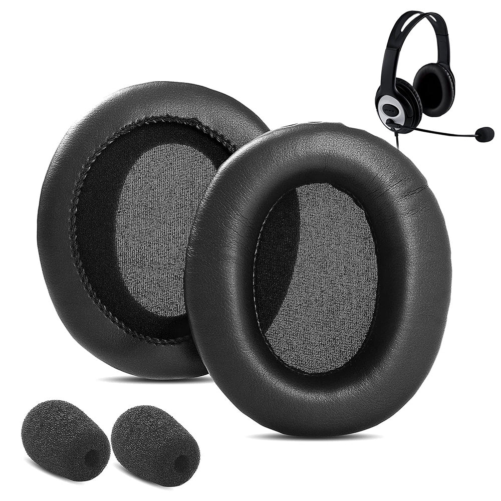 Replacement PU Ear Pads For Microsoft LifeChat LX-3000 LX3000