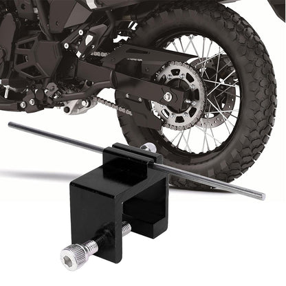 Motorcycle Chain Alignment Tool Chain Straightener Corrector for Dirt Bike ATV-Black