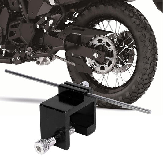 Motorcycle Chain Alignment Tool Chain Straightener Corrector for Dirt Bike ATV-Black