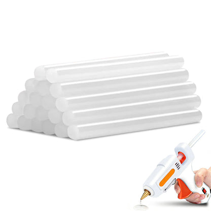 20 Pcs Hot Melt Glue Sticks Clear Adhesive for Crafts
