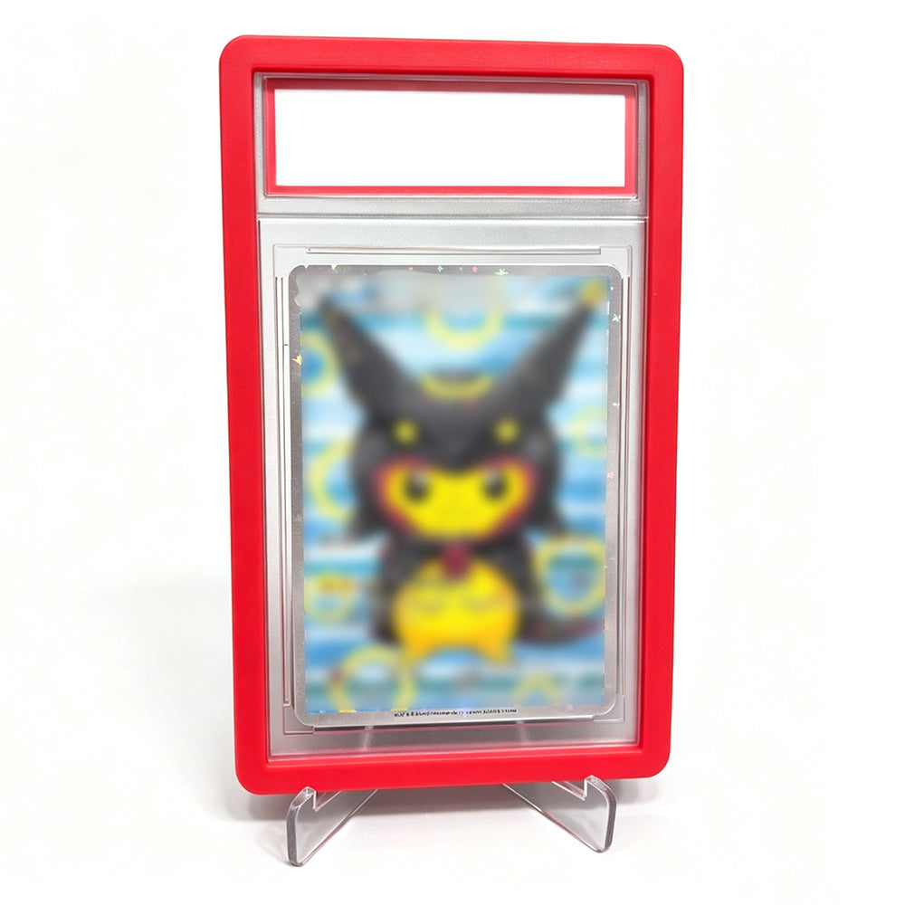 Graded Card Protector Cover for PSA Card Cases Protective Sleeve-Red