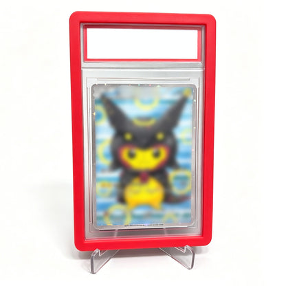 Graded Card Protector Cover for PSA Card Cases Protective Sleeve-Red