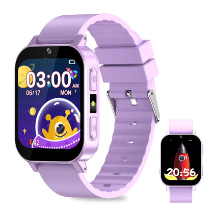 Smart Game Watch 30 Educational Games Word Learning for Boys Girls-Purple