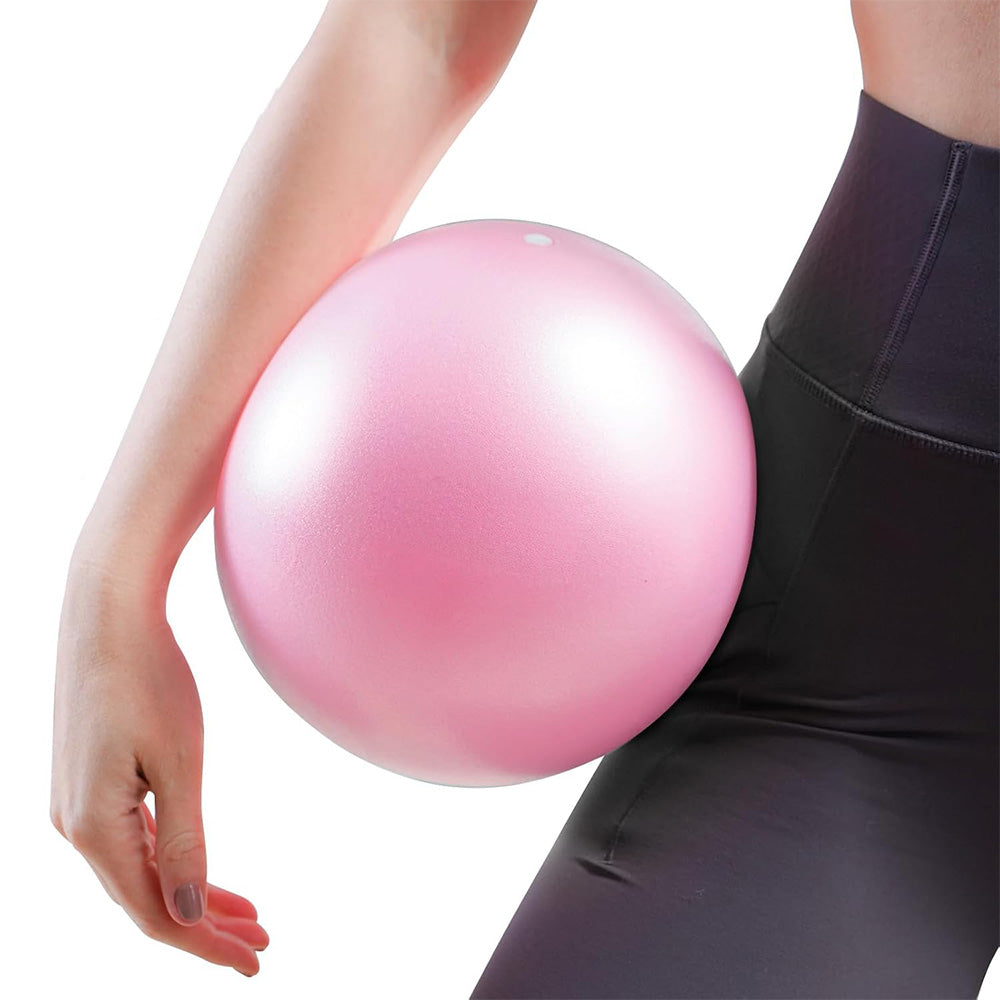 9 Inch Pilates Ball Mini Yoga Ball - Pink