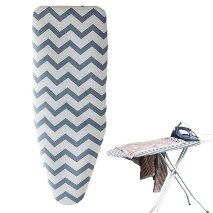Heat Retaining Felt Ironing Board Cover Easy Fitted Elastic Edge-Waves
