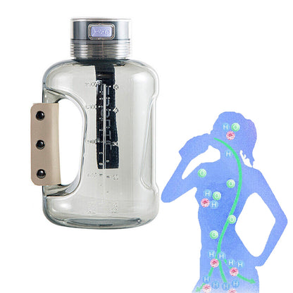 1500ml Hydrogen Rich Water Generator Rechargeable Hydrogen Water Bottle Transparent