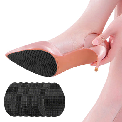 4 Pairs High Heel Non-Slip Silicone Sole Pads Self Adhesive for Women