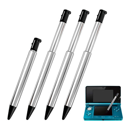 4 Piece Replacement Stylus Pens for Nintendo 3DS - Black