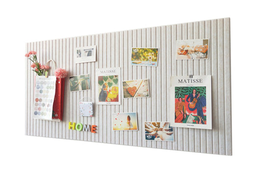 Self Adhesive Felt Bulletin Board Tiles - Camel