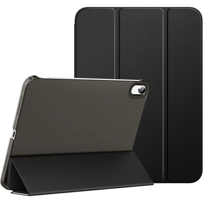 Compatible Case for iPad 10th 11th Gen A16 Tri-Fold Smart Cover Auto Wake Sleep-Black