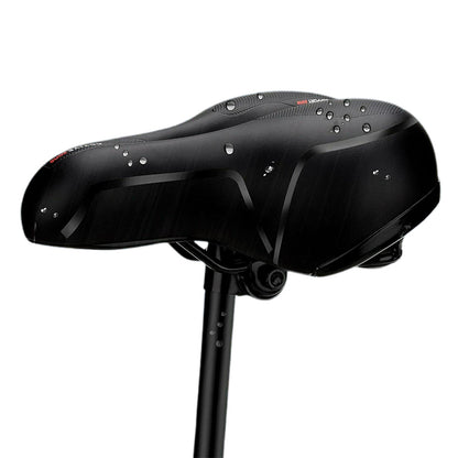 Air Cushion Shock Absorbing Mountain Bike Saddle Seat-Red