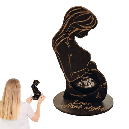 Pregnant Ultrasound Picture Frame Expecting Mom Sonogram Picture Frame Style 1