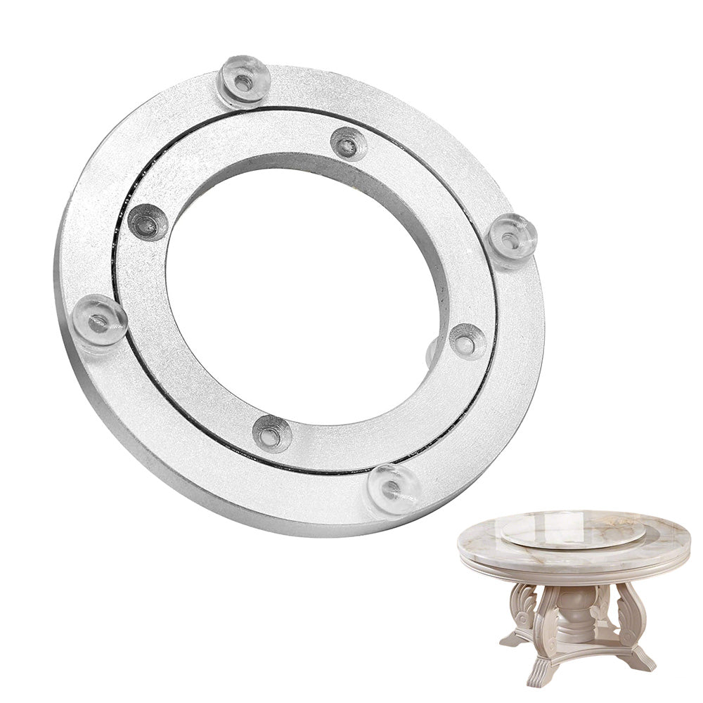 Aluminium Rotating Turntable Lazy Susan Swivel Plate for Kitchen