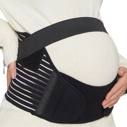 Maternity Support Belt Pregnancy Belly Band-Black