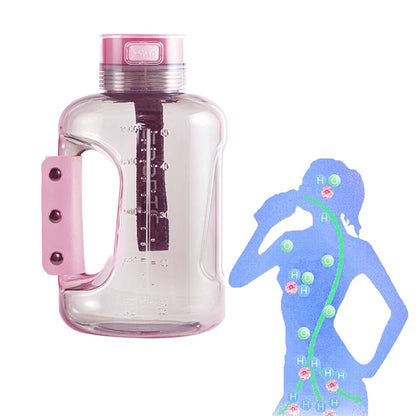 1500ml Hydrogen Rich Water Generator Rechargeable Hydrogen Water Bottle Pink