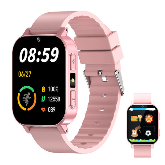 Smart Game Watch 30 Educational Games Word Learning for Boys Girls-Pink