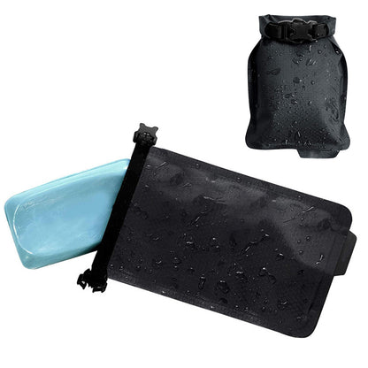 2 Pieces Waterproof Leak-proof Travel Soap Bags