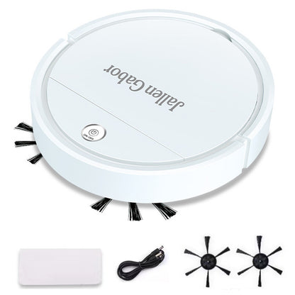 Powerful Suction Sweeping Robotic Cleaner Thin Robot Cleaning Machine-White