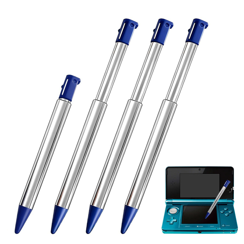 4 Piece Replacement Stylus Pens for Nintendo 3DS - Blue