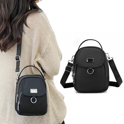 Small Crossbody Bag for Women Mini Phone Purses with Crossbody Strap Shoulder Bag-Black