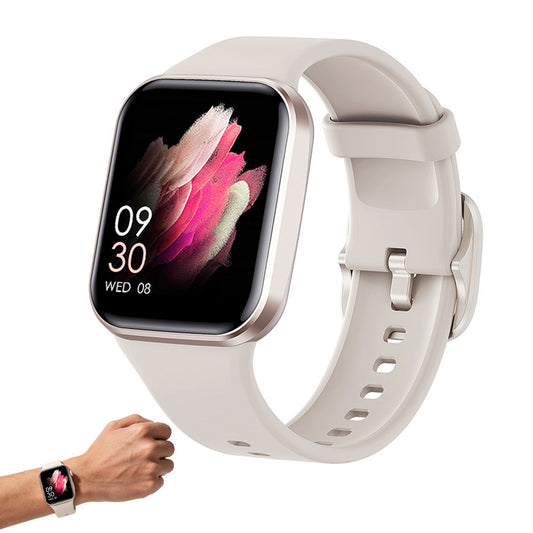 Smart Watch Fitness Tracker Heart Rate 25 Sport Modes for Men Women Waterproof-Silver