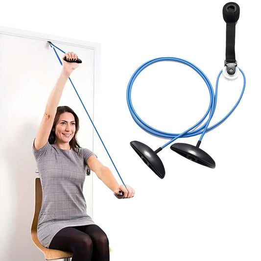 Shoulder Pulley Over Door Rehab Exerciser Physical Therapy Accessories