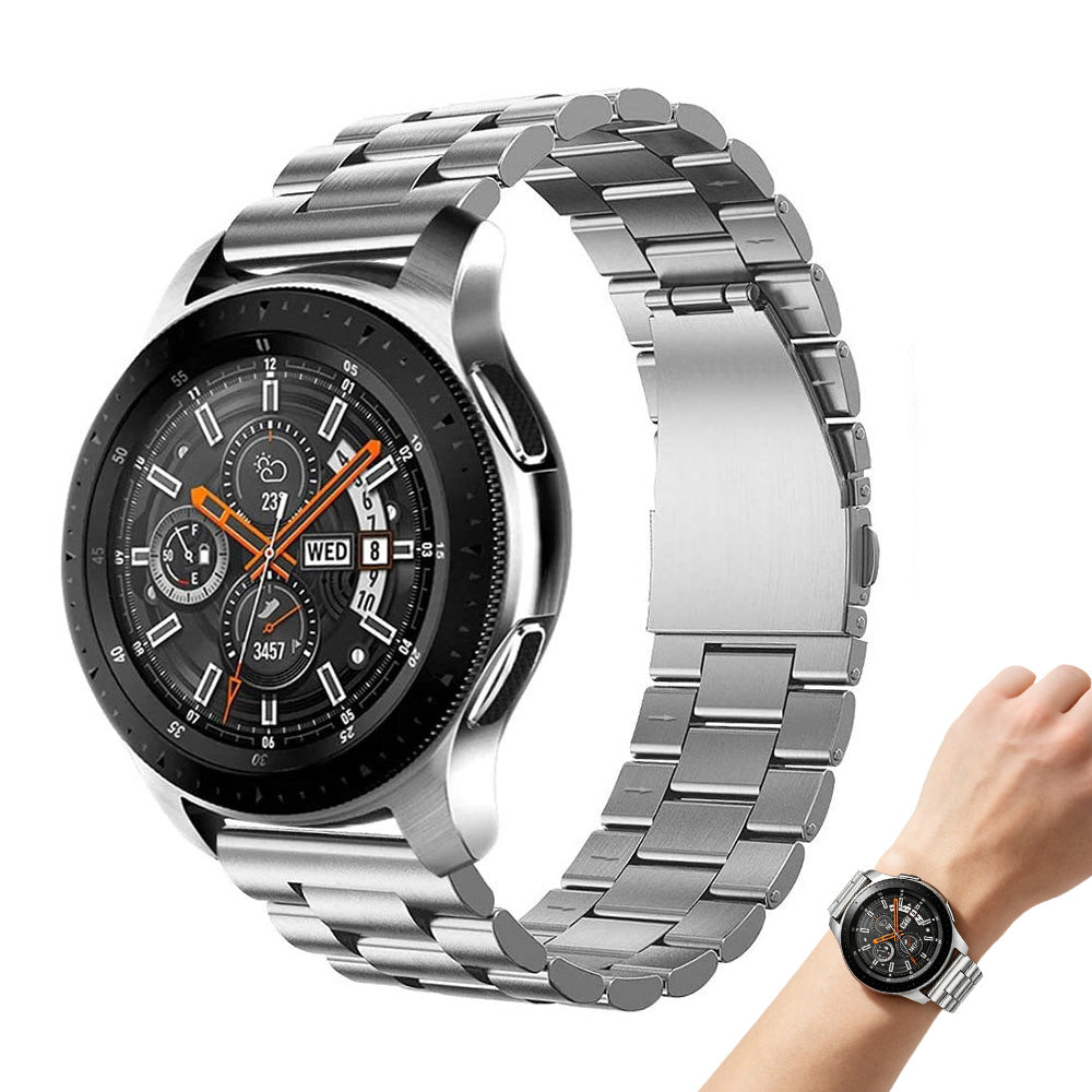Stainless Steel Replacement Band for Samsung Gear S3 Strap-Silver