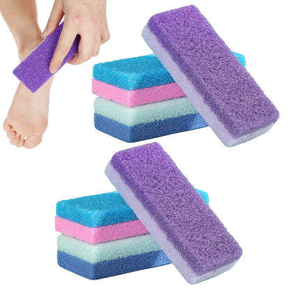 6Pcs Double-Sided Pumice Stone for Feet Foot Smoothing Tool