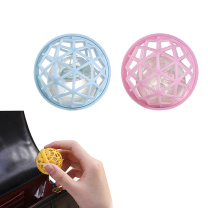 Set of 2Pcs Purse Backpack Clean Balls Inner Sticky Balls Keep Bag Clean Sticky Inside Balls Style 2