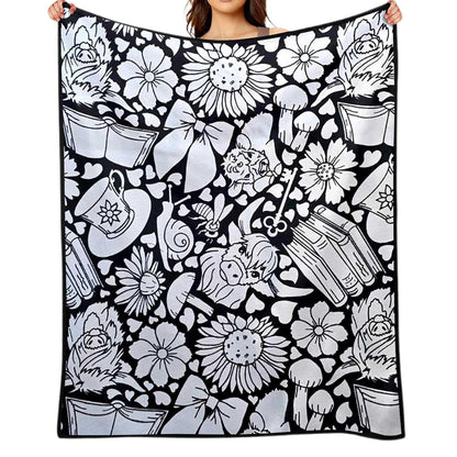 Washable DIY Coloring Blanket for Adults - Style 3