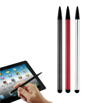 Set of 3Pcs Universal Touch Screen Stylus Pens Dual-Pointed Stylus Pencil for Tablet iPad iPhone