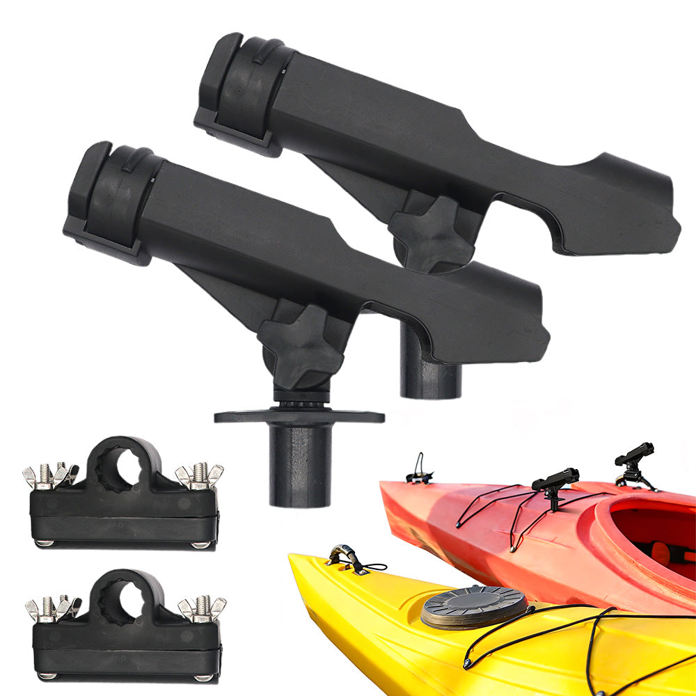 2Pcs Rotatable Fishing Rod Holder for Kayak and Boat