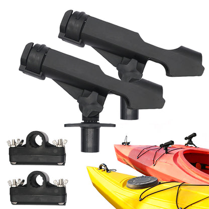 2Pcs Rotatable Fishing Rod Holder for Kayak and Boat