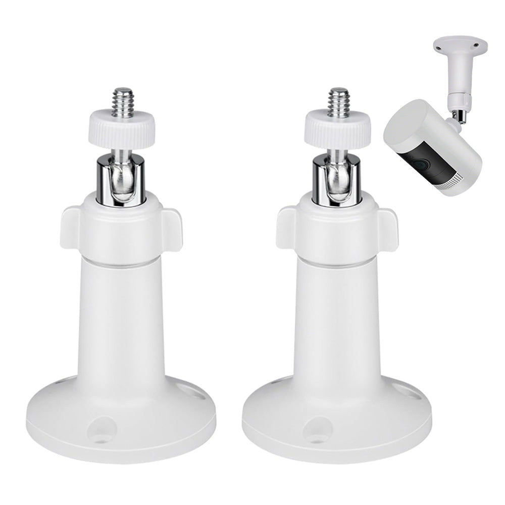 2Pcs Wall Mount for Arlo Pro Pro2 Pro3 Pro4 Ultra Essential Spotlight Camera Adjustable Bracket-White