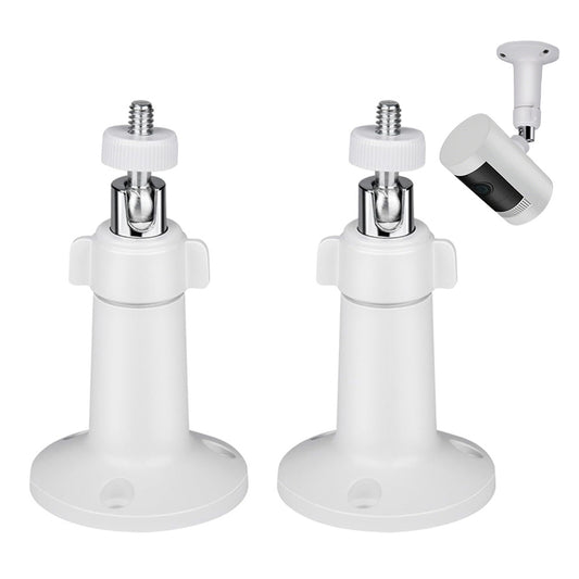 2Pcs Wall Mount for Arlo Pro Pro2 Pro3 Pro4 Ultra Essential Spotlight Camera Adjustable Bracket-White