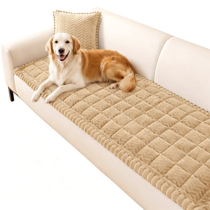 Pet Sofa Cover Non Slip Couch Protector - Khaki