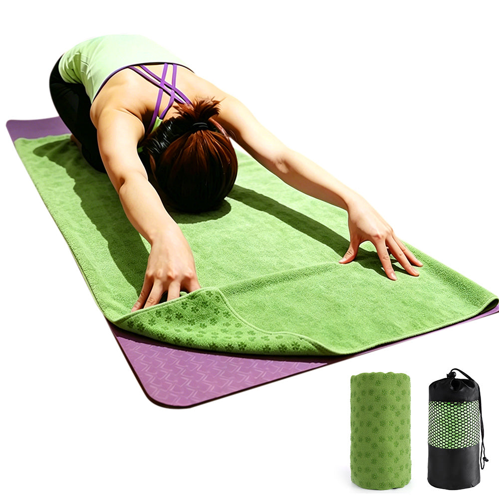 Yoga Towel Mat-Green