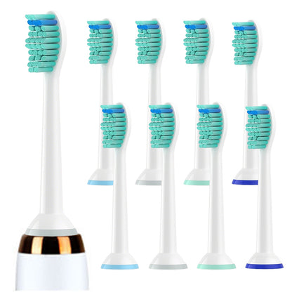 8Pcs Replacement Electric Toothbrush Heads Soft Bristle for Philips HX Series