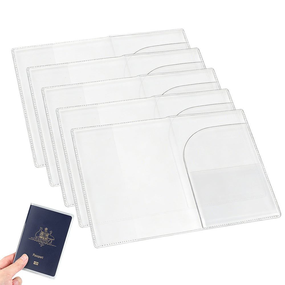 5 Piece Passport Cover Protector Case