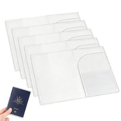 5 Piece Passport Cover Protector Case