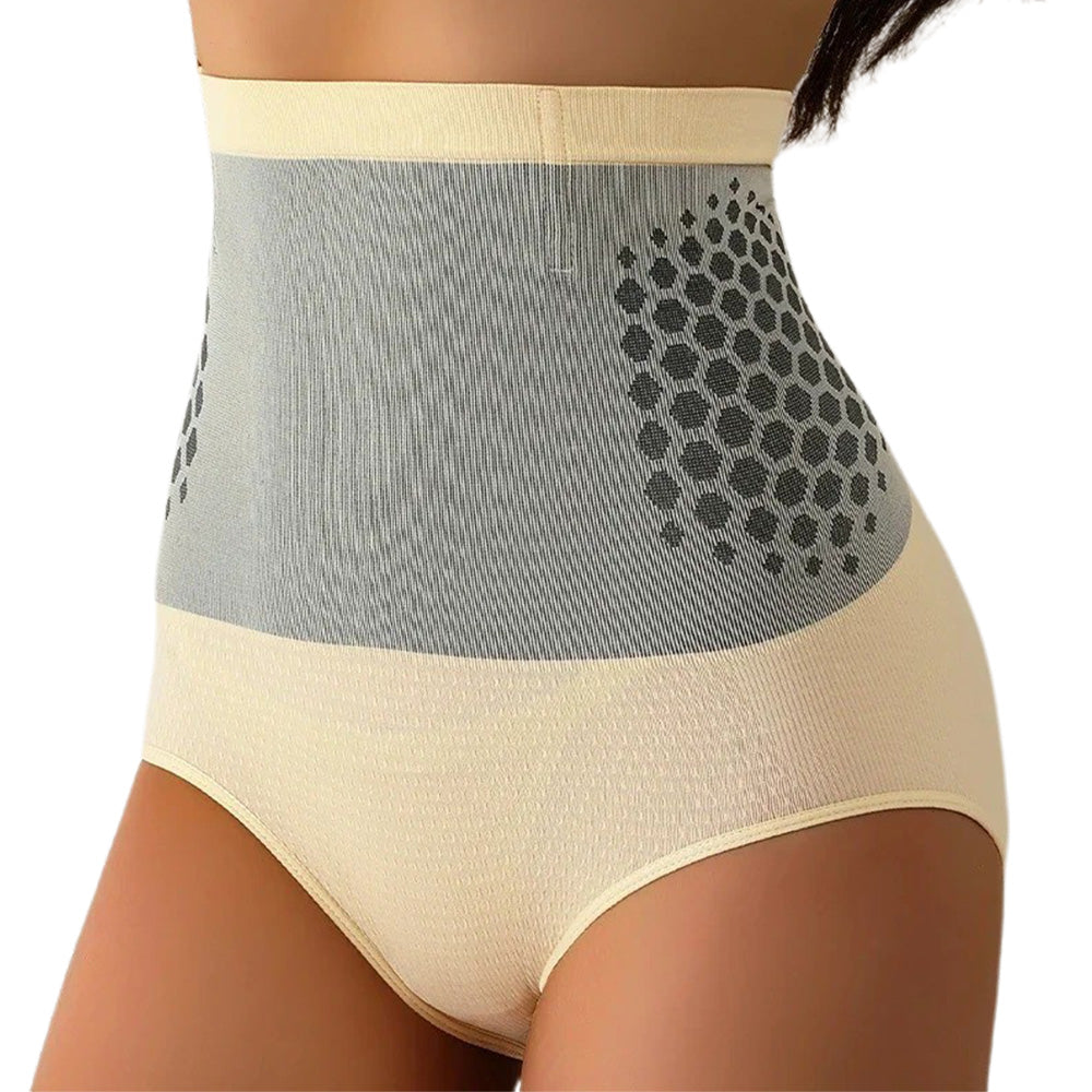 Postpartum Shapewear High Waist Tummy Control Panty Butt Lift for Women-Skin Tone