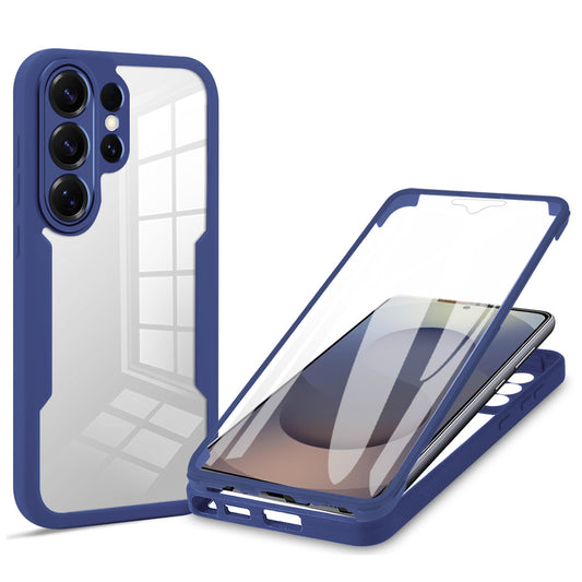 Full-Cover Protective Case Compatible With Samsung S26 Series Phones-Blue