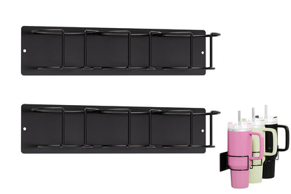 2Pcs 3-Cup Organizer Holder for Stanley  Cabinet Fridge Wall Magnetic Storage