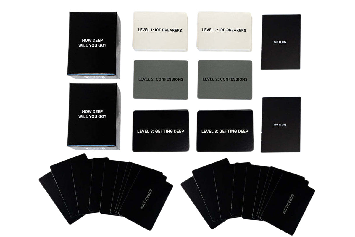 2Pcs 99 Question And Challenge Cards Game Of Questions To Deepen Connection Questions Card Game