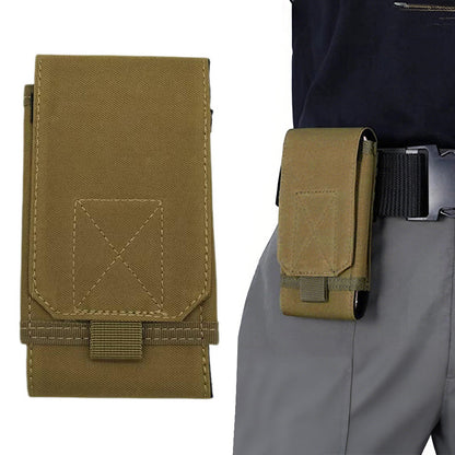 Tactical Molle Mobile Phone Pouch- Khaki