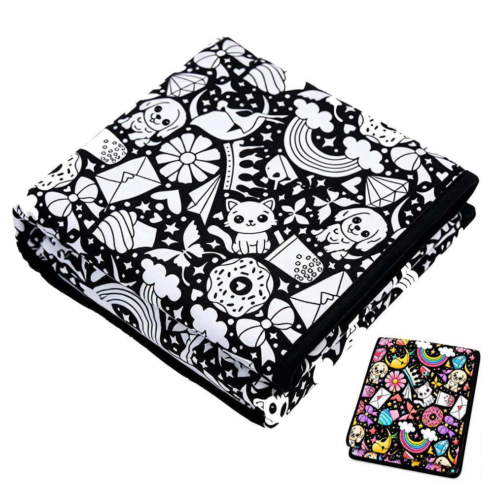Washable DIY Coloring Blanket for Adults - Style 2