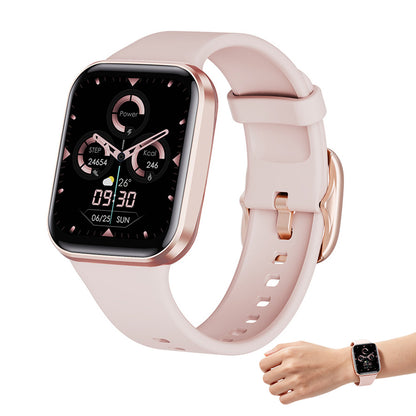 Smart Watch Fitness Tracker Heart Rate 25 Sport Modes for Men Women Waterproof-Pink