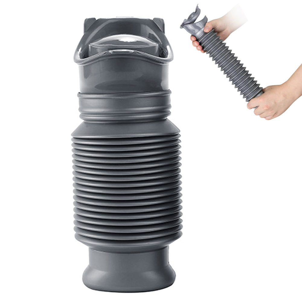 750ml Pee Bottles Collapsible Urine Bottle Car Pee Bottle For Men And Women-Grey